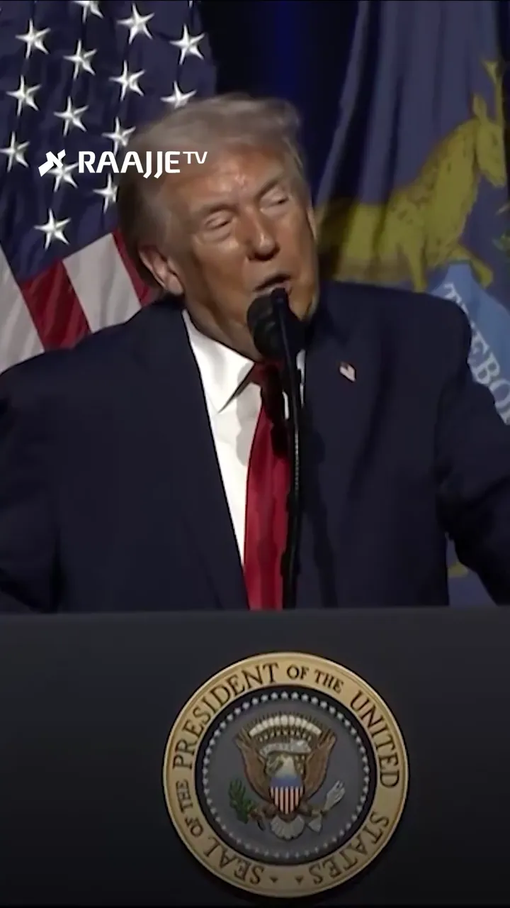 މުޒާހަރާތައް ހުއްޓާ ނުލާ ކުރިއަށް ގެންގޮސް ދައުލަތުގެ ތަންތަން ހިފުމަށް އީރާނުގެ ރައްޔިތުންނަށް ޓްރަމްޕް ގޮވާލައްވައިފި