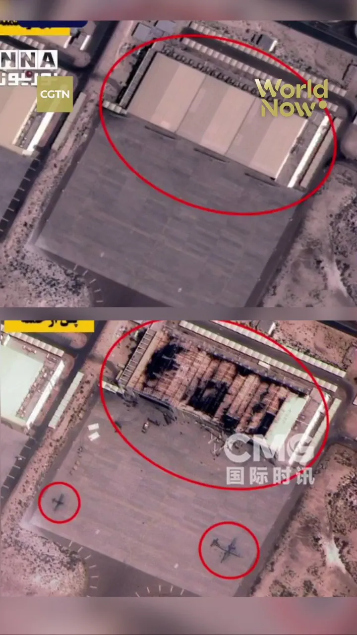 އެމެރިކާގެ އަސްކަރީ މަރުކަޒަކަށް ދިން ހަމަލާތަކުގެ ސެޓެލައިޓް ފޮޓޯތައް އީރާނުން އާންމުކޮށްފި