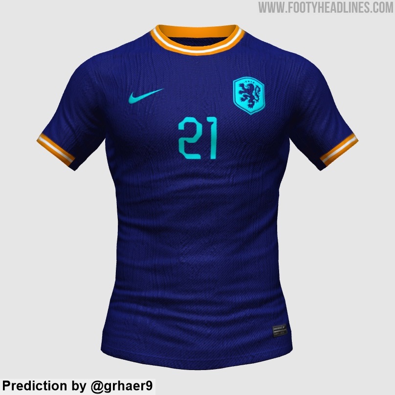 Netherlands - Euro away jersey