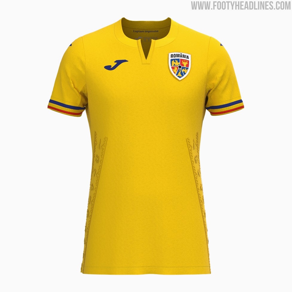 Romania - Euro home jersey