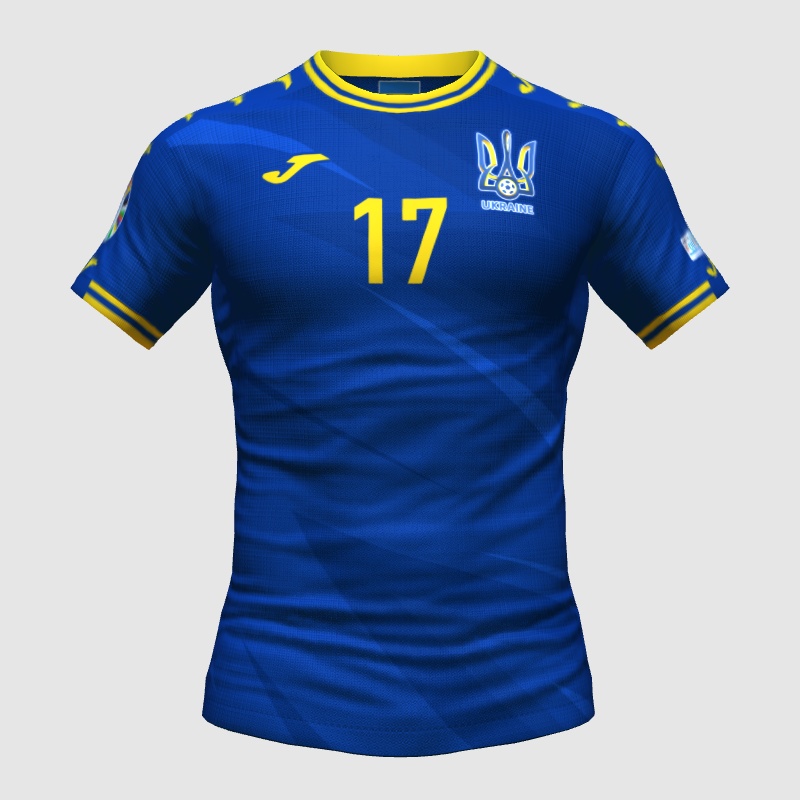 Ukraine - Euro away jersey