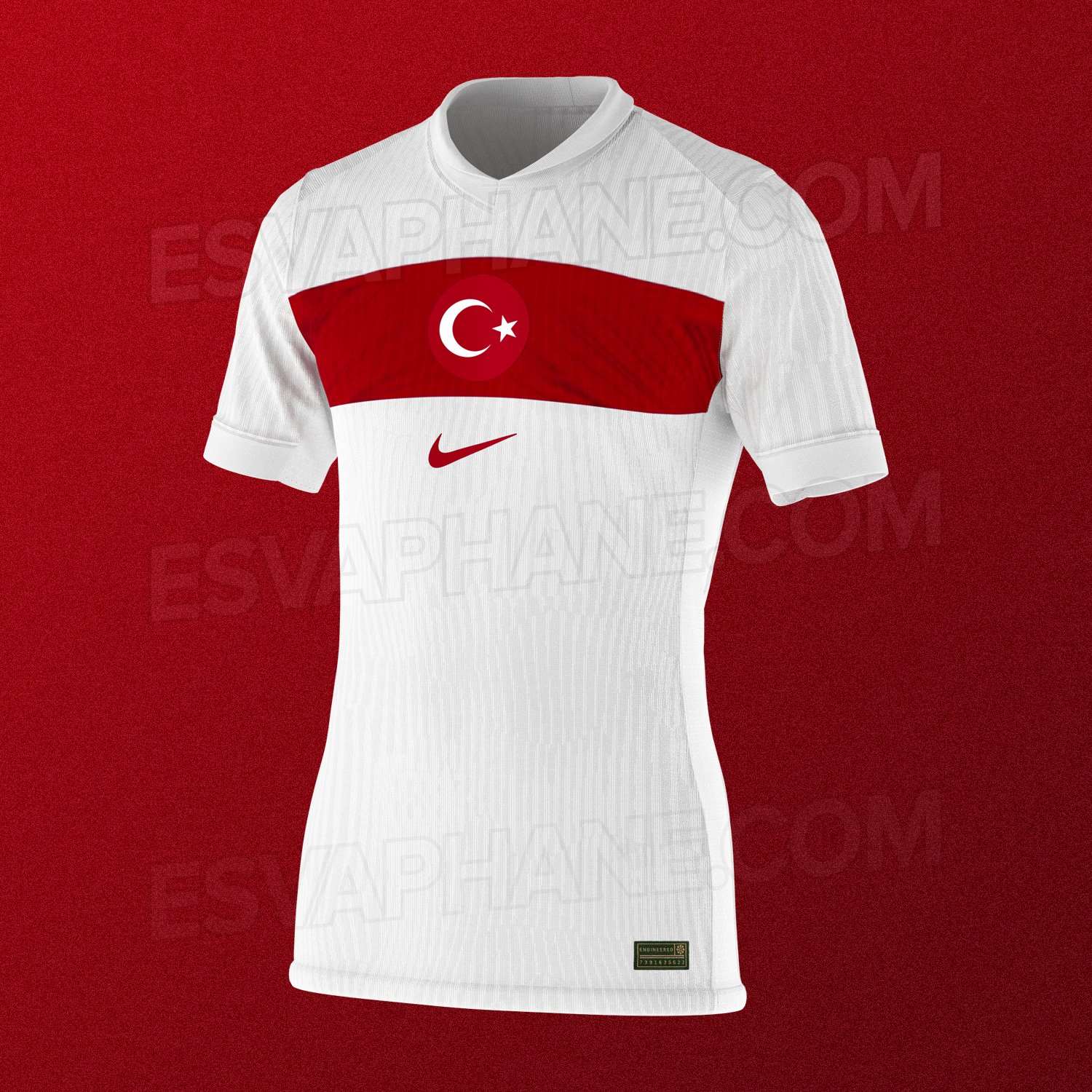 Turkey - Euro home jersey