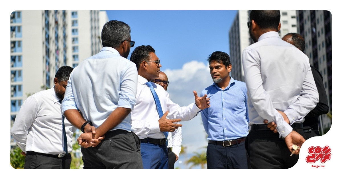 VP Naseem inspects progress of healthcare, social projects in Hulhumalé