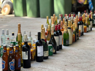 Large stash of alcohol destroyed in Lhaviyani atoll