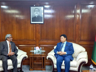 As part of his ongoing official visit to Dhaka, Bangladesh, Minister of State Ahmed Khaleel paid a courtesy call on the Minister of Foreign Affairs of Bangladesh