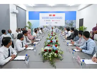 ރައީސް މުއިއްޒު "އެފޯޑަބަލް ހައުސިންގ" މަޝްރޫއުގެ މަސައްކަތް ފެށުމަށް ވެފައިވާ ތައްޔާރީތައް ބައްލަވާލައްވަނީ. ފައިލް ފޮޓޯ