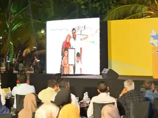 އެމްޑީޕީން ލޯކަލް ކައުންސިލް އިންތިޚާބަށް ތައްޔާރުކުރި މާލޭގެ މެނިފެސްޓޯ އިފުތިތާހު ކުރި ރަސްމިއްޔާތުގެ ތެރެއިން.  