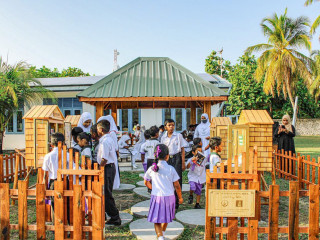 Projects in Thakandhoo and Fonadhoo under the BML Community Fund