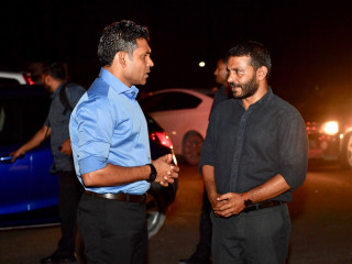 ނައިބް ރައީސް ފުވައްމުލަކުން ފުރާވަޑައިގަތުމުގެ ކުރިން މޭޔަރު ފަލާހު ޝަރީފްއާ އެކު