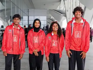 އޭޝިއަން ގޭމްސްގައި ވާދަކުރާ ރާއްޖޭގެ ޤައުމީ ސާފިން ޓީމު