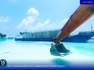 Design and build of ADh. Hangnaameedhoo harbor development project