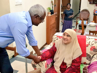 އައްނަބީލާ އަމީނާ މުޙައްމަދު އަމީން (ކ) ރައީސް އިބްރާހިމް މުހައްމަދު ސޯލިހު (ވ) އާއި ސަލާމް ކުރައްވަނީ