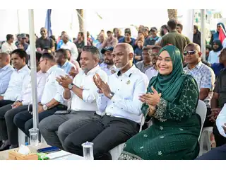 މަސްވެރިކަމާ ބެހޭ ބައެއް ކަންކަން ލަސްވެފައިވާ ކަމަށާއި ބައެއް ވައުދު ފުއްދޭނީ އިގުތިސާދު އެކަމަށް ފައްކާވީމާ ކަމަށް ރައީސް މުއިއްޒު ވިދާޅުވެއްޖެ