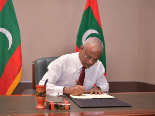 President Ibrahim Mohamed Solih has ratified the first amendment to the Fisheries Act of the Maldives 