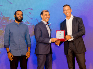 ބޭންކް އޮފް މޯލްޑިވްސް އާއި އެމެރިކަން އެކްސްޕްރެސް ގުޅިގެން 'އެކްސްޕީރިއަންސް މޯލްޑިވްސް' ޑެސްޓިނޭޝަން ކެމްޕޭން ފެށުމަށް ބޭއްވި ހަފްލާގެ ތެރެއިން