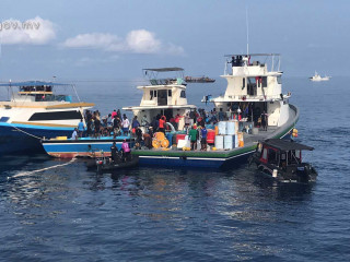 ވ.ރަކީދޫ ބޭރަށް ފަރަށް އެެރި އަސްދާން ދޯނި ފުންކޮށްފި