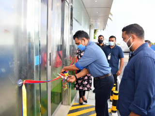 ސްޓެލްކޯއިން ބިނާކޮށްފައިވާ ބަސްހުއްޓި ހުޅުވުމަށް ބޭއްވި ރަސްމިއްޔާތުގެ ތެރެއިން