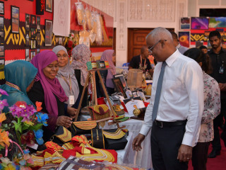 ފަންނު އެކްސްޕޯ: ދިވެހިންގެ އެތަކެއް ހުނަރުތަކަށް ހުޅުވިގެންދިޔަ އައު ދޮރެއް!