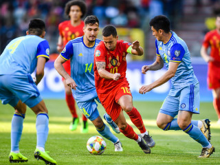 ބެލްޖިއަމް އަދި ކަޒަކިސްތާން ބައްދަލުކުރި މެޗުގެ ތެރެއިން