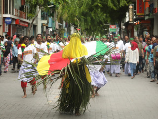 މާފަންނުގައި އީދު ދުވަހު ބޭއްވި ޘަގާފީ އީދު ކުޅިވަރުގެ ތެރެއިން