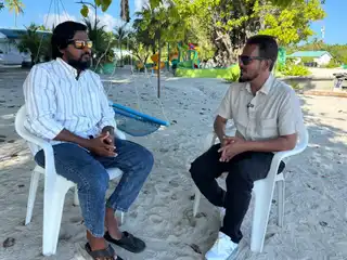 Ali Shaufaan, Vice President of the Fehendhoo Council.