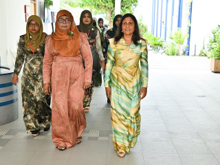First Lady Fazna Ahmed has attended the graduation ceremony of Excel International School
