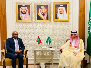 Minister Shahid meets with the Foreign Minister of Saudi Arabia