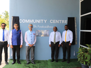 Ceremony held to inaugurate the Foakaidhoo Community Center