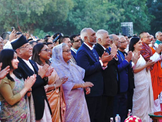 President Muizzu attended the swearing-in ceremony of the Prime Minister and Council of Ministers of India on Sunday