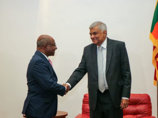 FM Shahid and PM Wickremesinghe