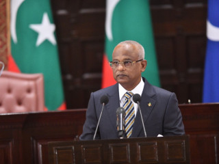 President Solih delivered his fourth Presidential Address at the inaugural sitting of the People's Majlis on Thursday morning