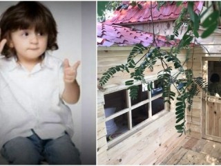 ޝާހުރުކްގެ ދަރިފުޅު އަބްރާމް އަދި ހަދިޔާކުރި ޓްރީ ހައުސް