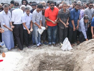 Razeena and Gasim buried together in one grave
