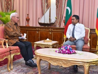 Non-resident Ambassador of Indonesia pays farewell call to the  President