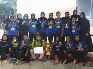 އޮފީސް ހޭންޑްބޯޅަ މުބާރާތުއި ސާދަ ޓީމަކުން ބައިވެރިވެއްޖެ