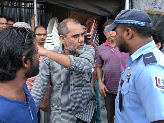 އިންސާފުވެރި އިންތިހާބަކަށް ގޮވާލައި ބޭއްވި އެއްވުމަށް ފުލުހުން ހުރަސްއަޅައިފި