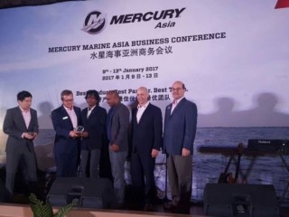 Hassan Marine wins Mercury Marine’s Marketing Excellence Award