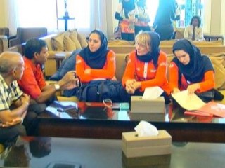 އަންހެން ވޮލީ މުބާރާތުގައި ވާދަކުރާ އީރާން ޓީމު މާލެ އަތުވެއްޖެ