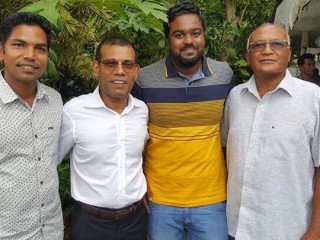 ލަންކާ ދަތުރުފުޅަށް ފަހު ރައީސް ނަޝީދު ފުރާވަޑައިގަންނަވައިފި