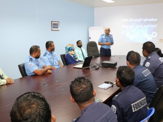 ސީން އޮފް ކްރައިމް އޮފިސަރުންގެ ޢިލްމާއި ހުނަރު އިތުރު ކުރުމަށް ޕްރޮގްރާމެއް ފަށައިފި