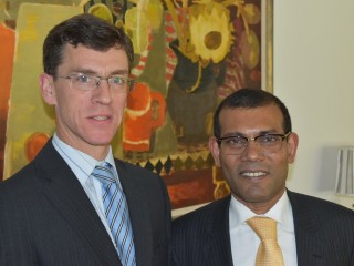 Ex-President and British HC discuss upcoming Local Council Elections