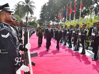 ބައިނަލްއަގްވާމީ މައިދާނުގައި ރާއްޖޭގެ ގަދަރާއި ޝަރަފު މަތިވެރިކުރެވިއްޖެ: ރައީސް ޔާމީން