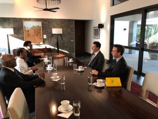 Nasheed and Aus Amb. discuss "Indian Ocean stability, democracy and more"