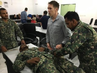 US Pacific Command holds emergency medical training exercise in Addu City