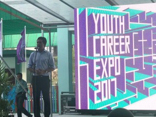 ހުޅުމާލޭަގައި ދިރިއުޅޭ ހުރިހާ ޒުވާނުންނަށް ވަޒީފާ ހޯދަދޭނަން: މިނިސްޓަރ ސައީދު