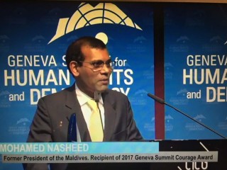 އަލުން އަނބުރާ ރާއްޖެއަށް ދާނަން، އުންމީދު ކަނޑައެއް ނުލަން: ރައީސް ނަޝީދު