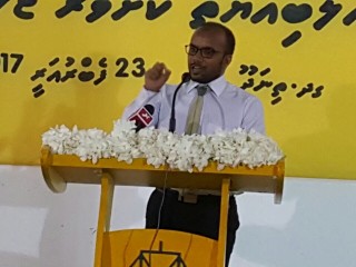 އެމްޑީޕީގެ ވެރިކަމުގައި އެންމެ ބޮޑު އިސްކަމެއްދިނީ ދީނީ ވަހުދަތު އާލާކުރަން:އަމީރު