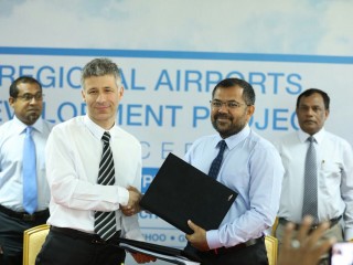 ފަސް އެއާރޕޯޓް އަޅަން 57.5 މިލިއަން ޑޮލަރަށް މެލޭޝިއާ ކުންފުންޏަކާ ހަވާލުކޮށްފި 