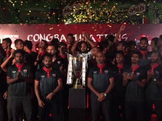 FAM celebrates TC's victory at Sheikh Kamal Cup