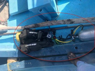 Fishing boat finds missing tourist's dive gear 
